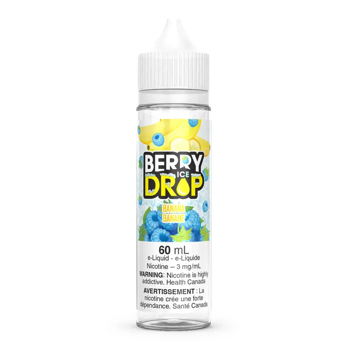 Berry Drop ICE Freebase Vape Juice - (60ml) | Vape Cloud Canada