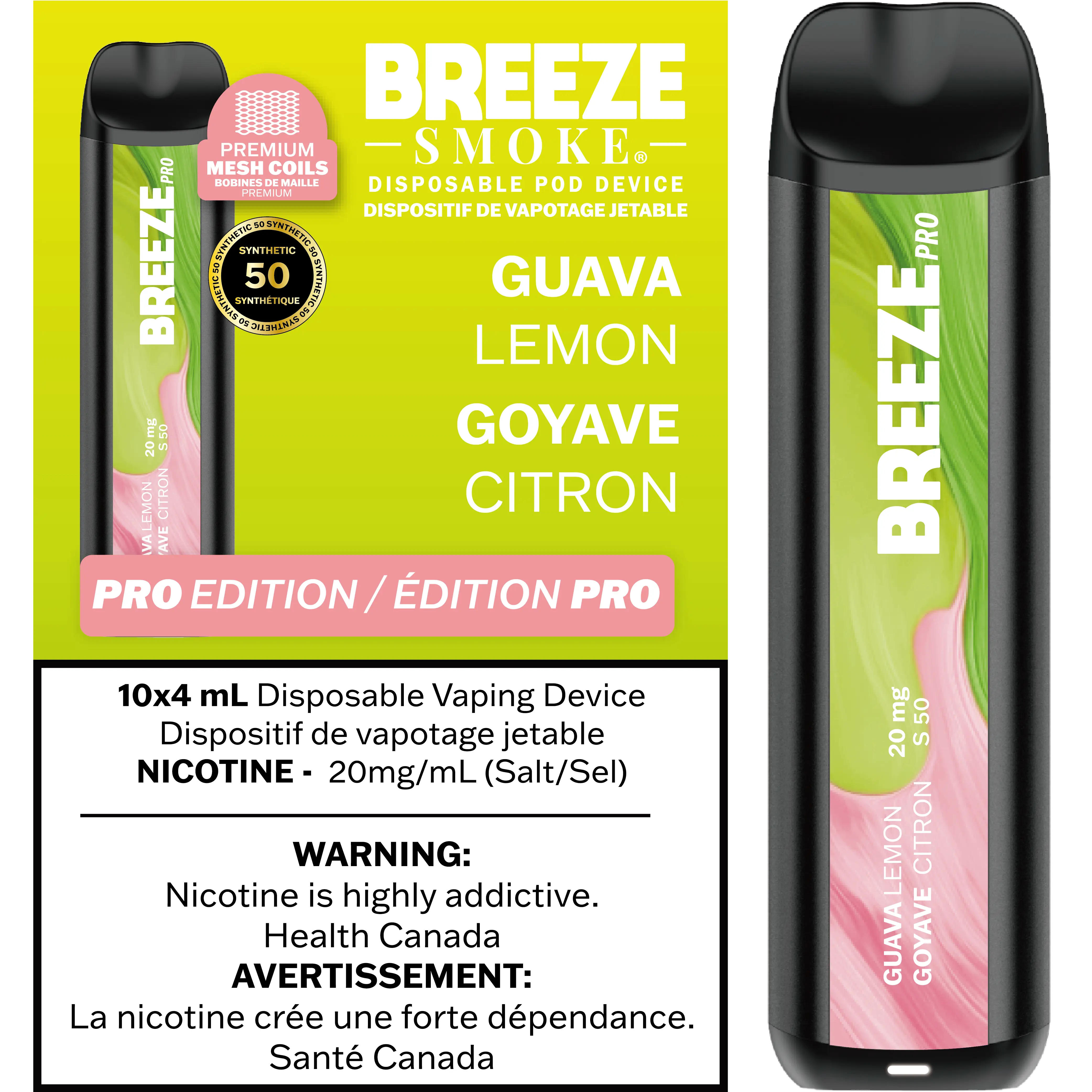 Breeze Pro Disposable *ONLINE CLEARANCE SALE ONLY*
