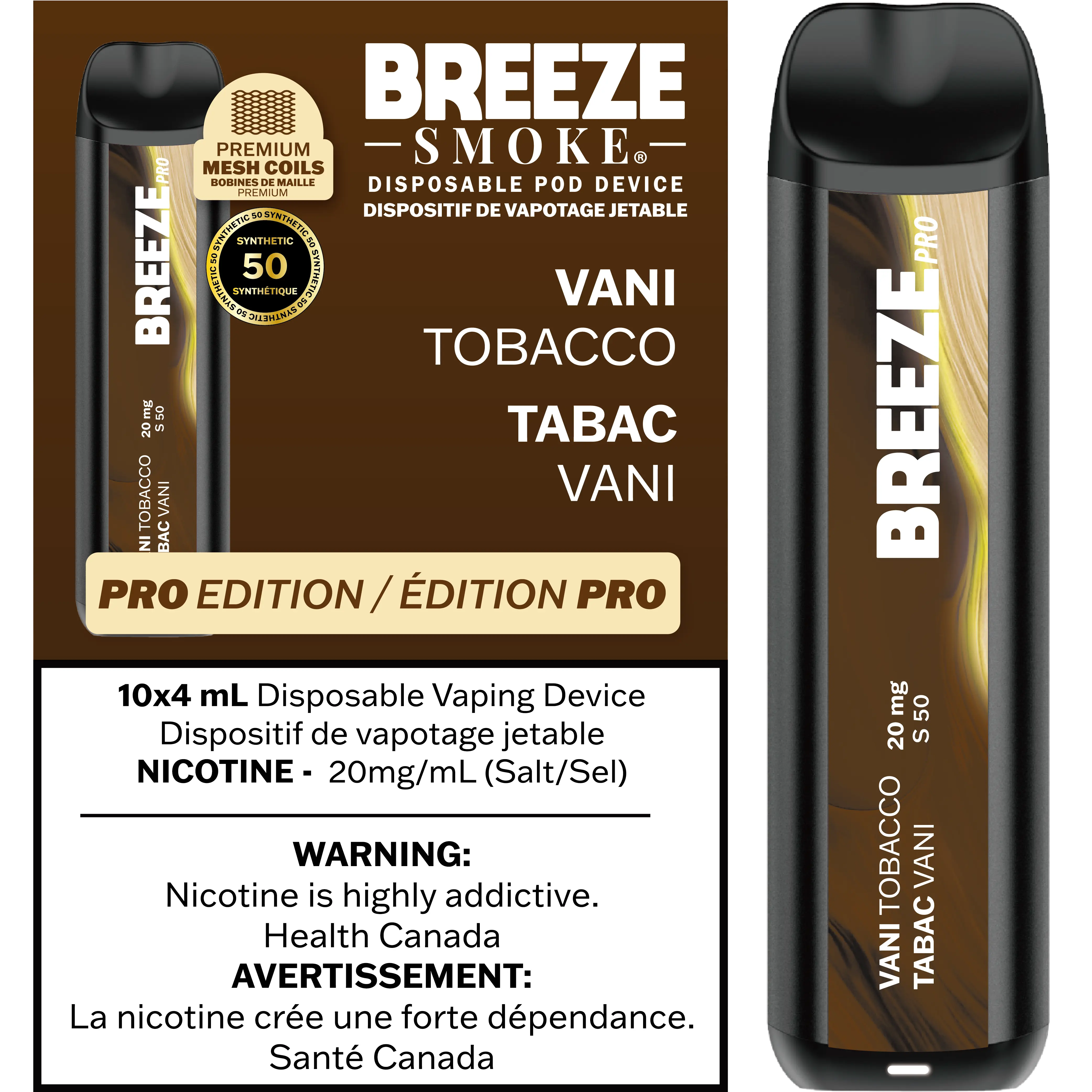 Breeze Pro Disposable *ONLINE CLEARANCE SALE ONLY* - Image 2
