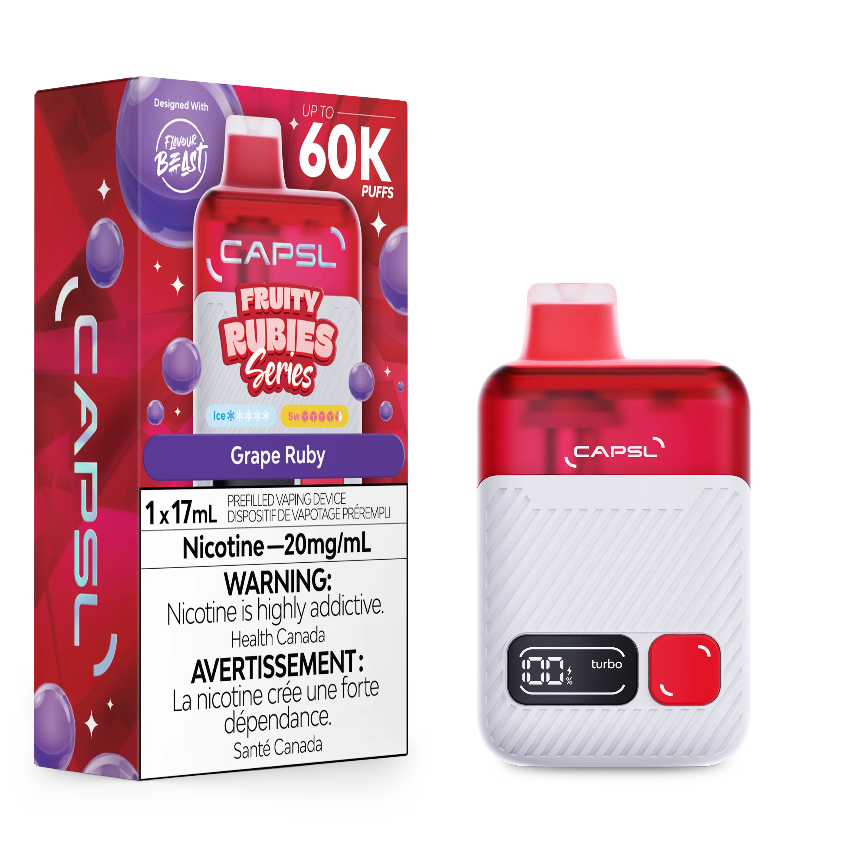 CAPSL AFX17 Disposable Vape by Flavour Beast - Image 12