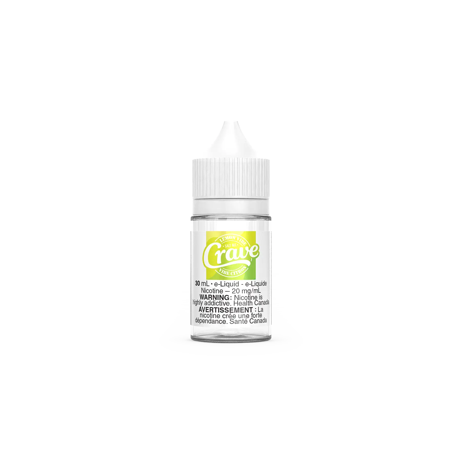 Crave Nic Salt - Lemon Vibe (30mL) | Vape Cloud Canada