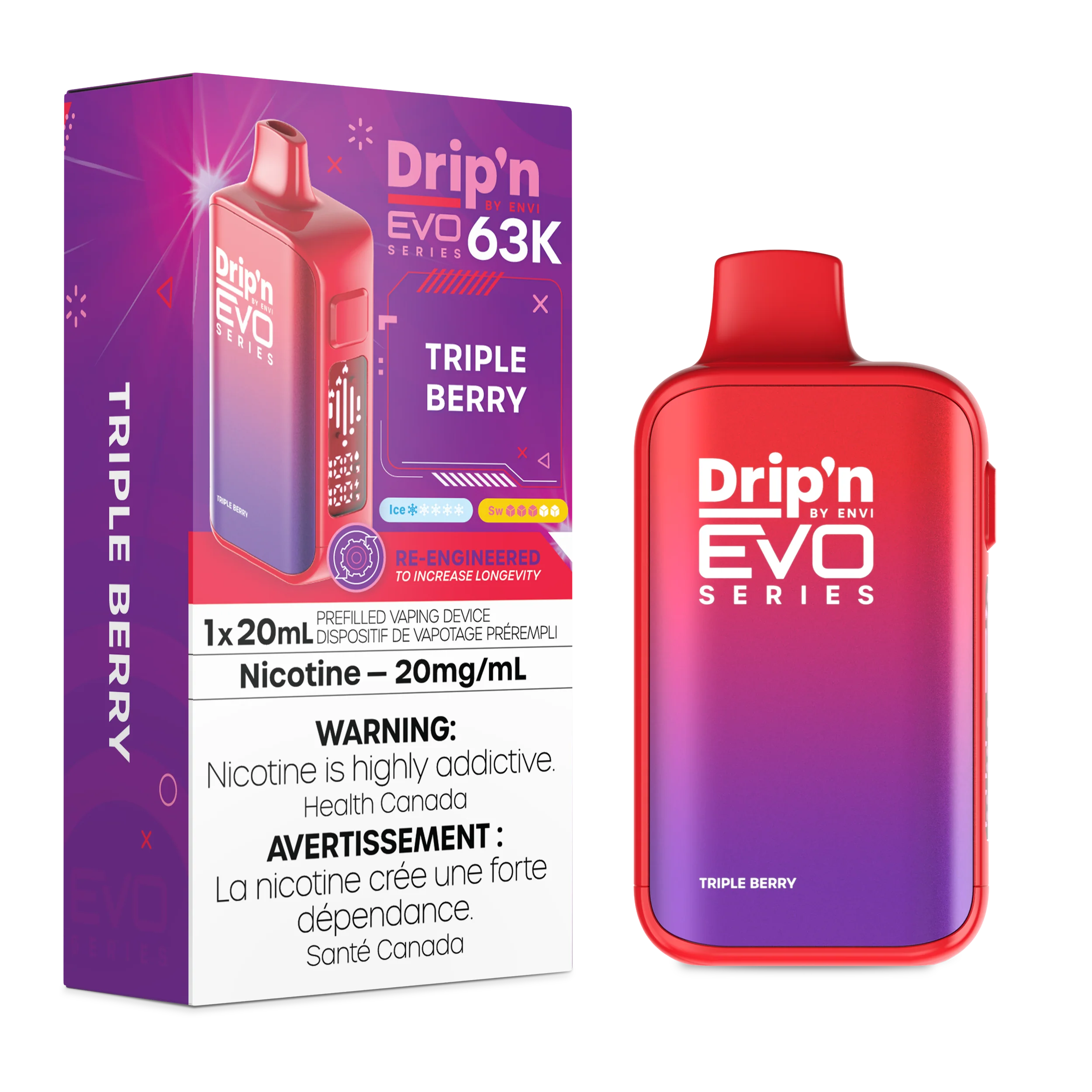 Drip'n by Envi EVO 63k Disposable Vape - Image 8