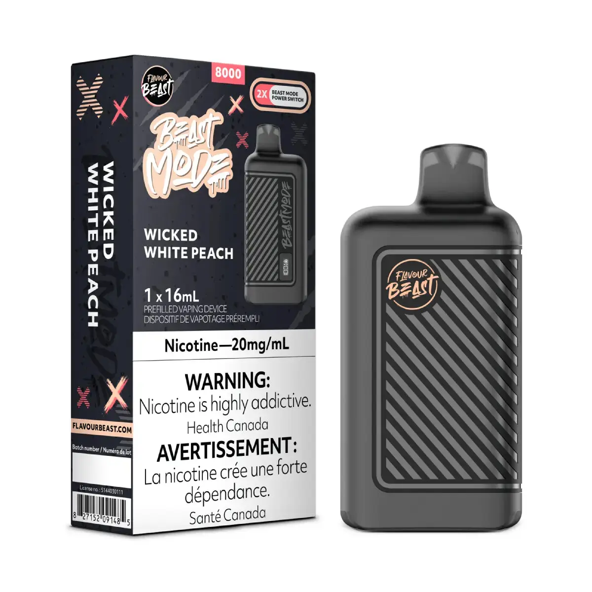 Flavour Beast - Beast Mode 8k | Vape Cloud Canada - Image 7