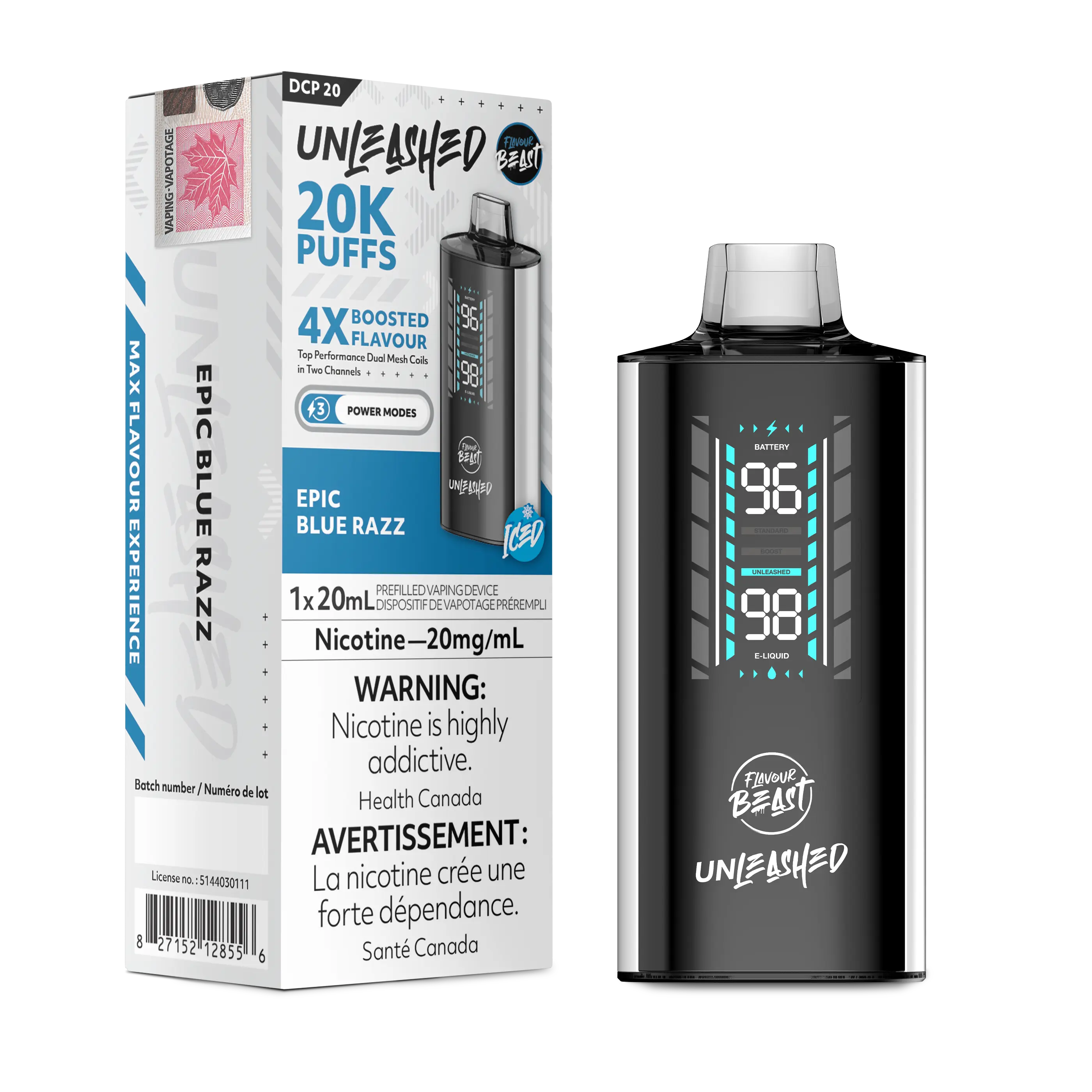 Flavour Beast - DCP Unleashed 20k | Vape Cloud Canada - Image 14