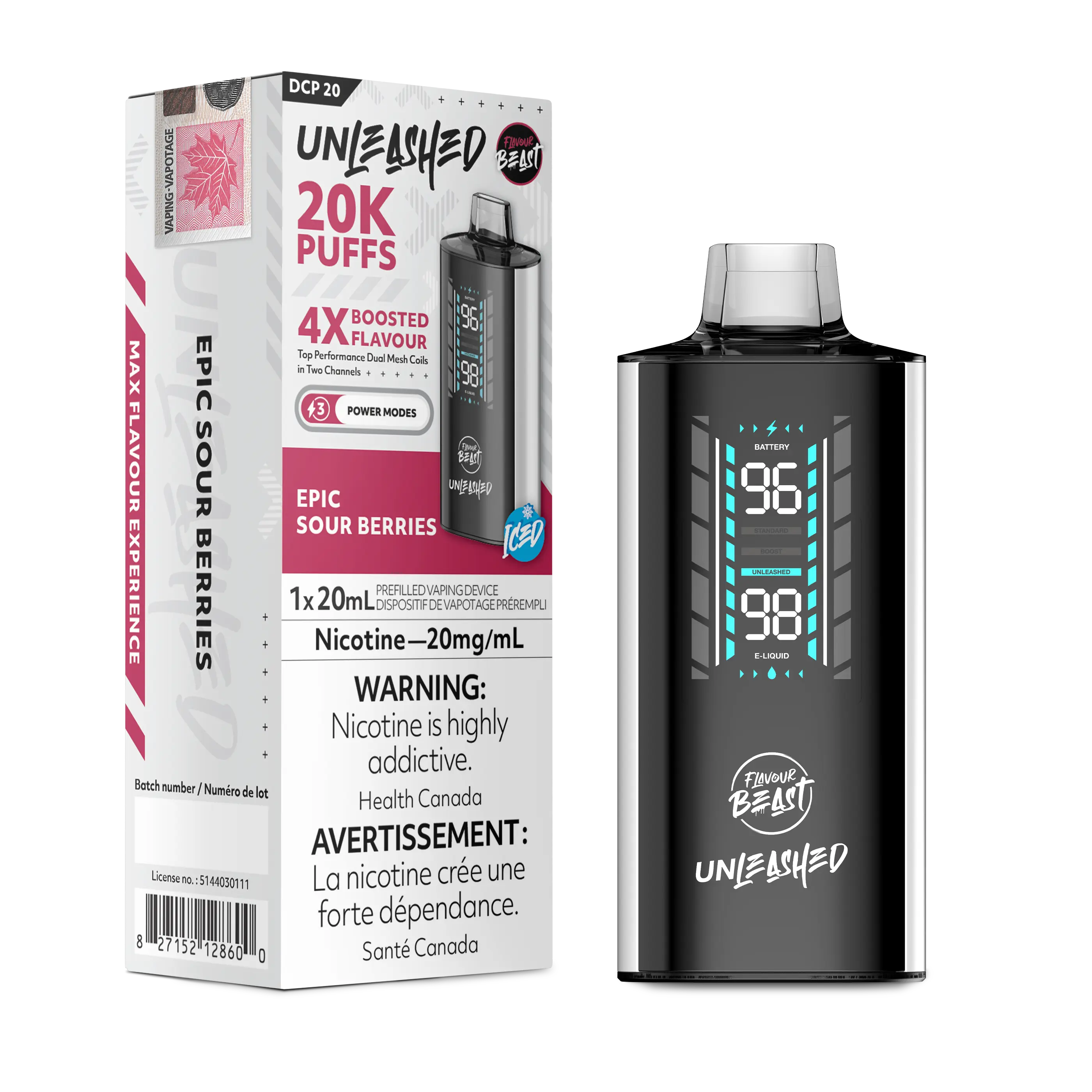Flavour Beast - DCP Unleashed 20k | Vape Cloud Canada - Image 18