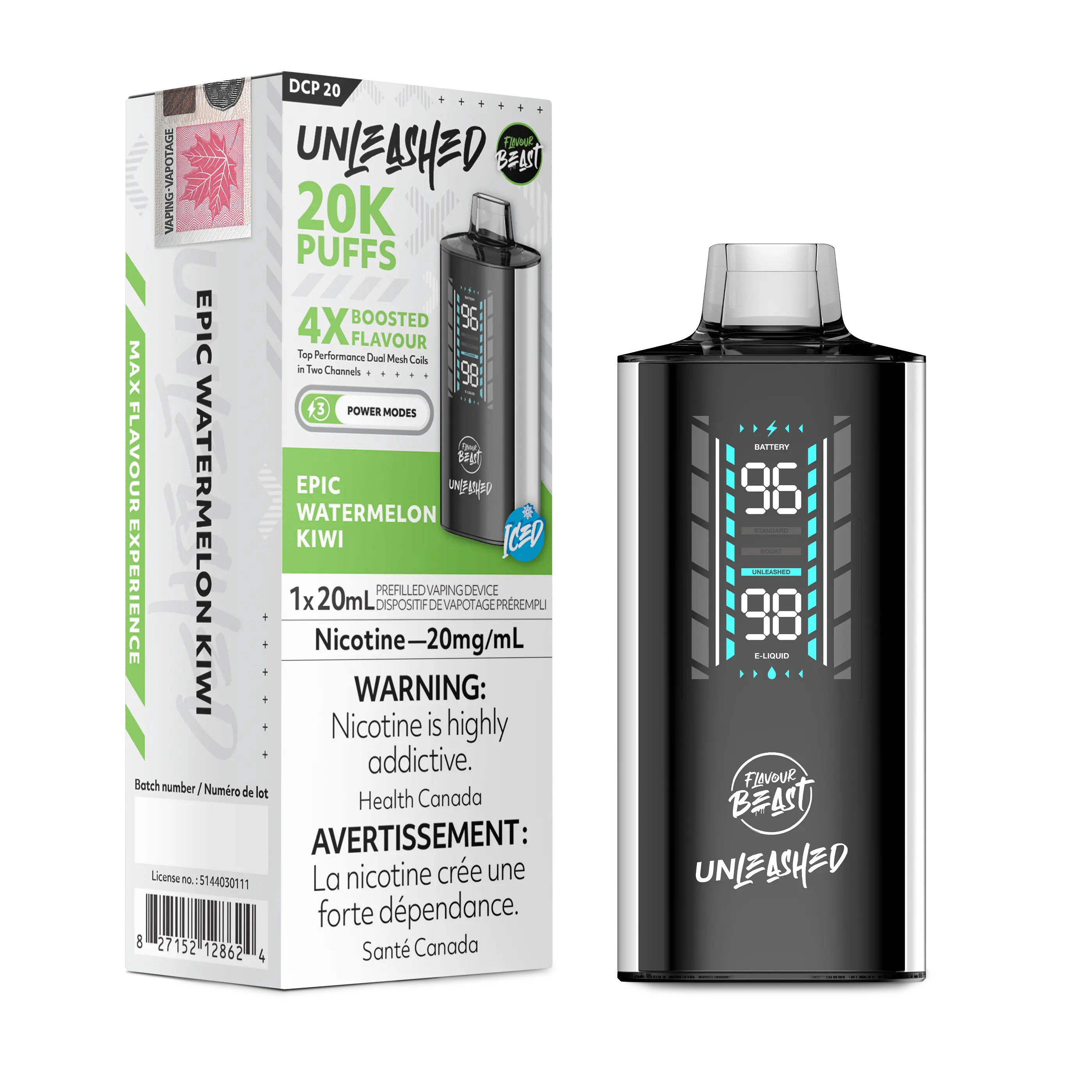 Flavour Beast - DCP Unleashed 20k | Vape Cloud Canada - Image 20