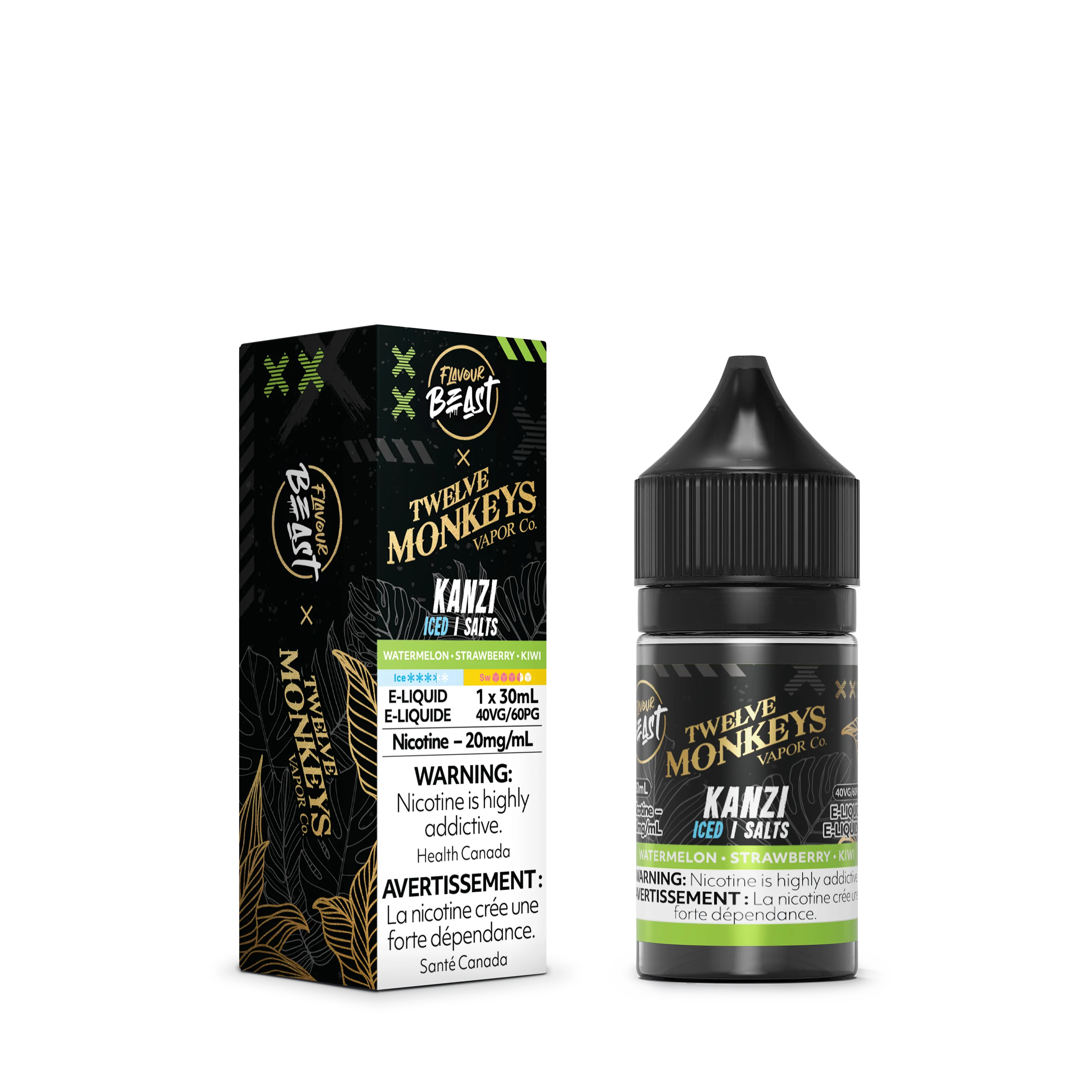 Flavour Beast x Twelve Monkeys E-Liquid (30mL Salt Nicotine) - Image 3