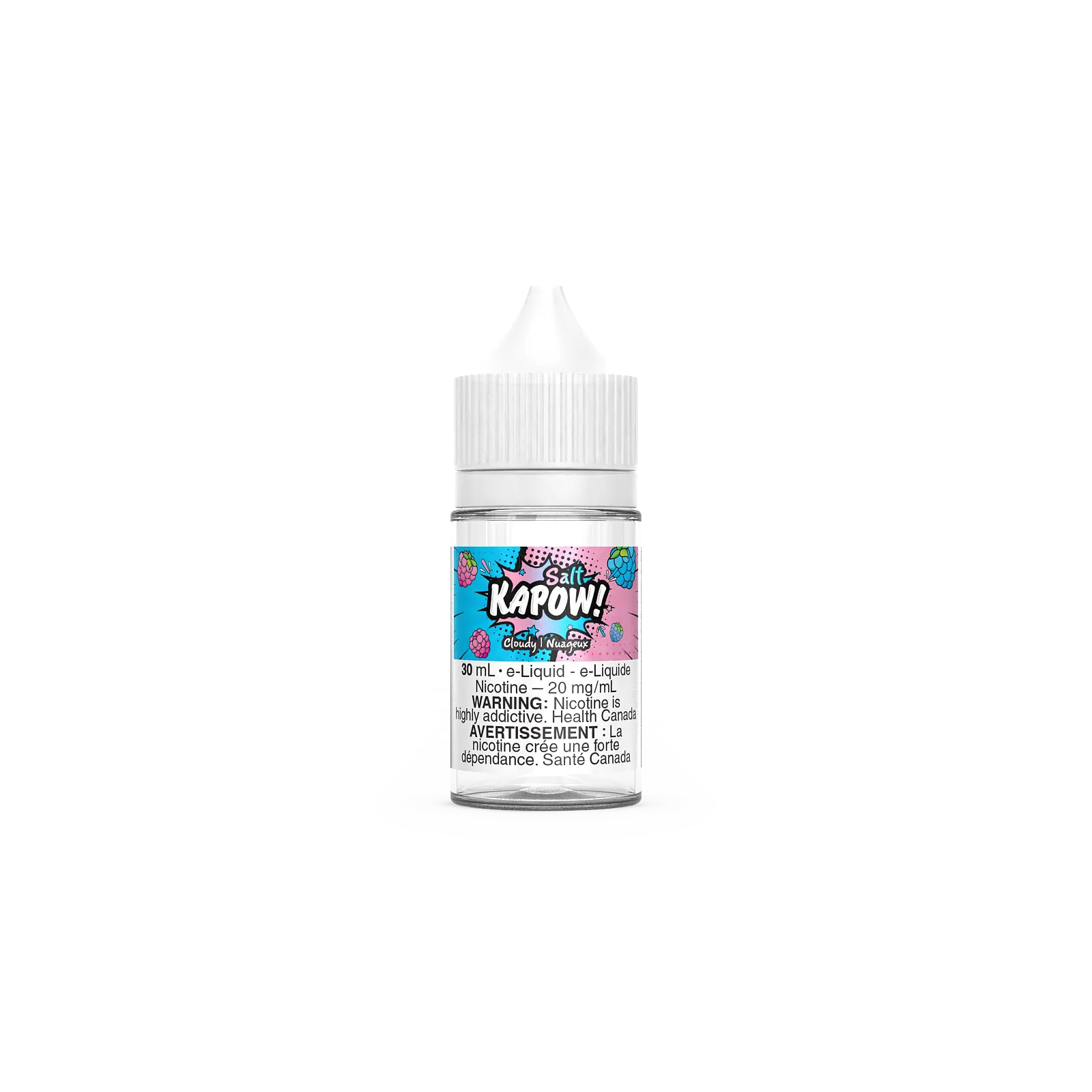 Kapow Nic Salt - Cloudy (30mL) | Vape Cloud Canada