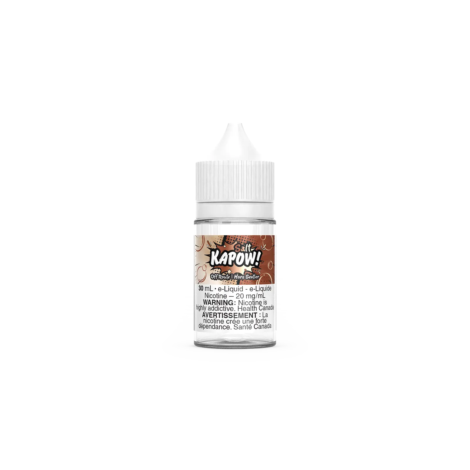 Kapow Nic Salt - Off Route (30mL) | Vape Cloud Canada