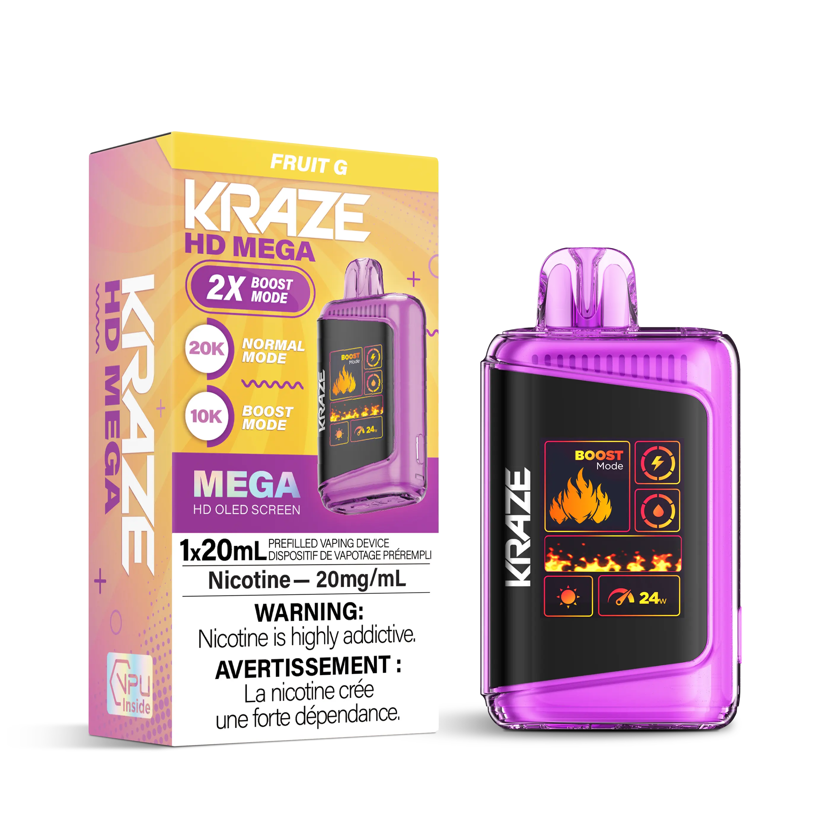 Kraze HD Mega Fruit G - *ONLINE CLEARANCE SALE ONLY*