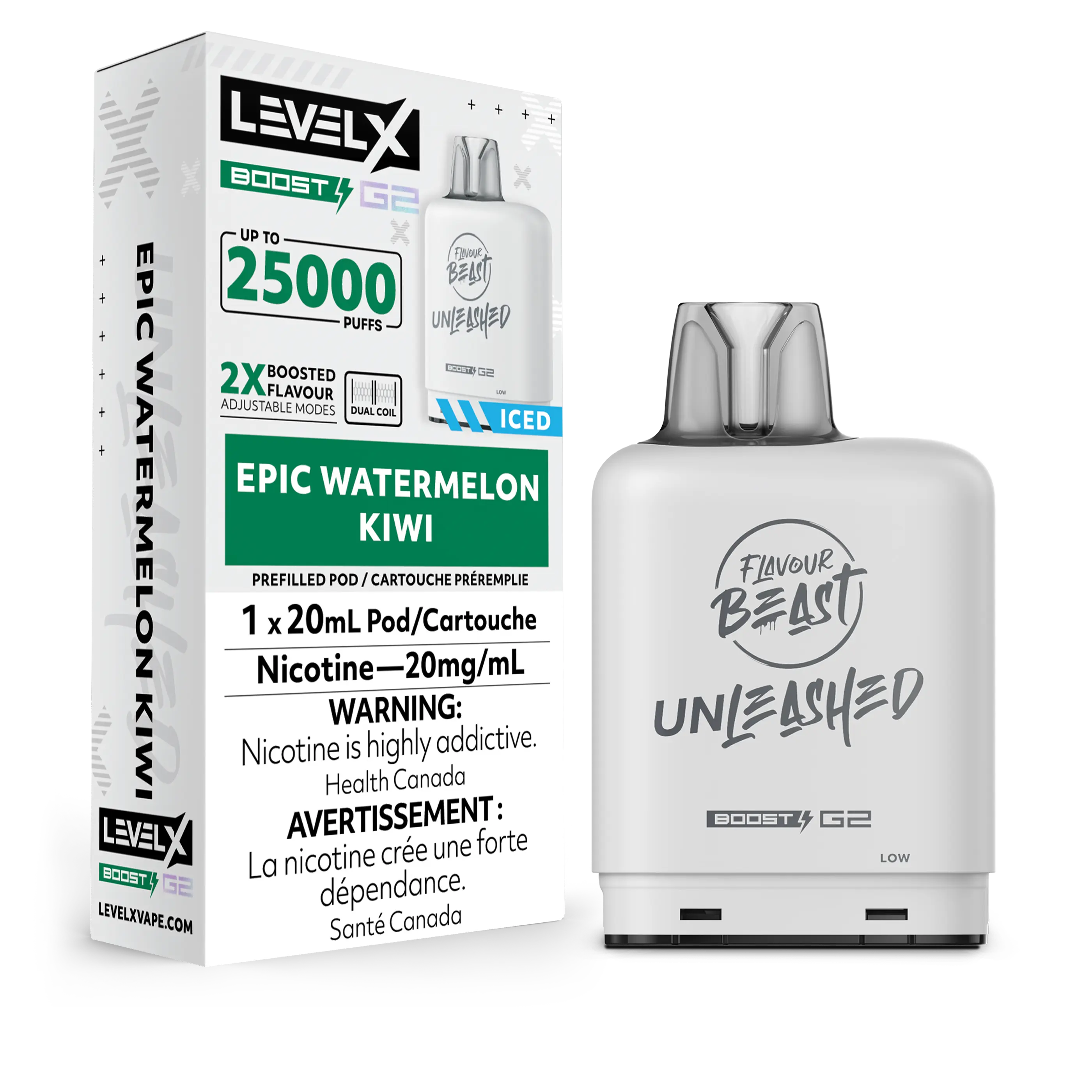Level X Boost - Flavour Beast Unleashed - Vape Cloud Canada - Image 22