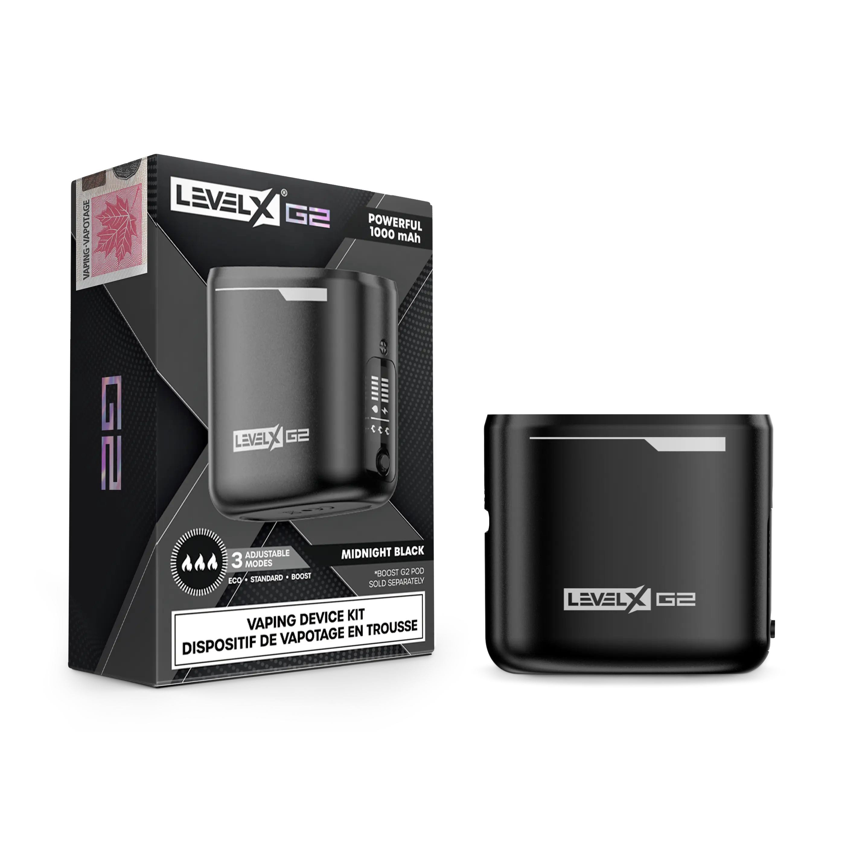 Level X Boost - G2 Base 1000 Device | Vape Cloud Canada - Image 4