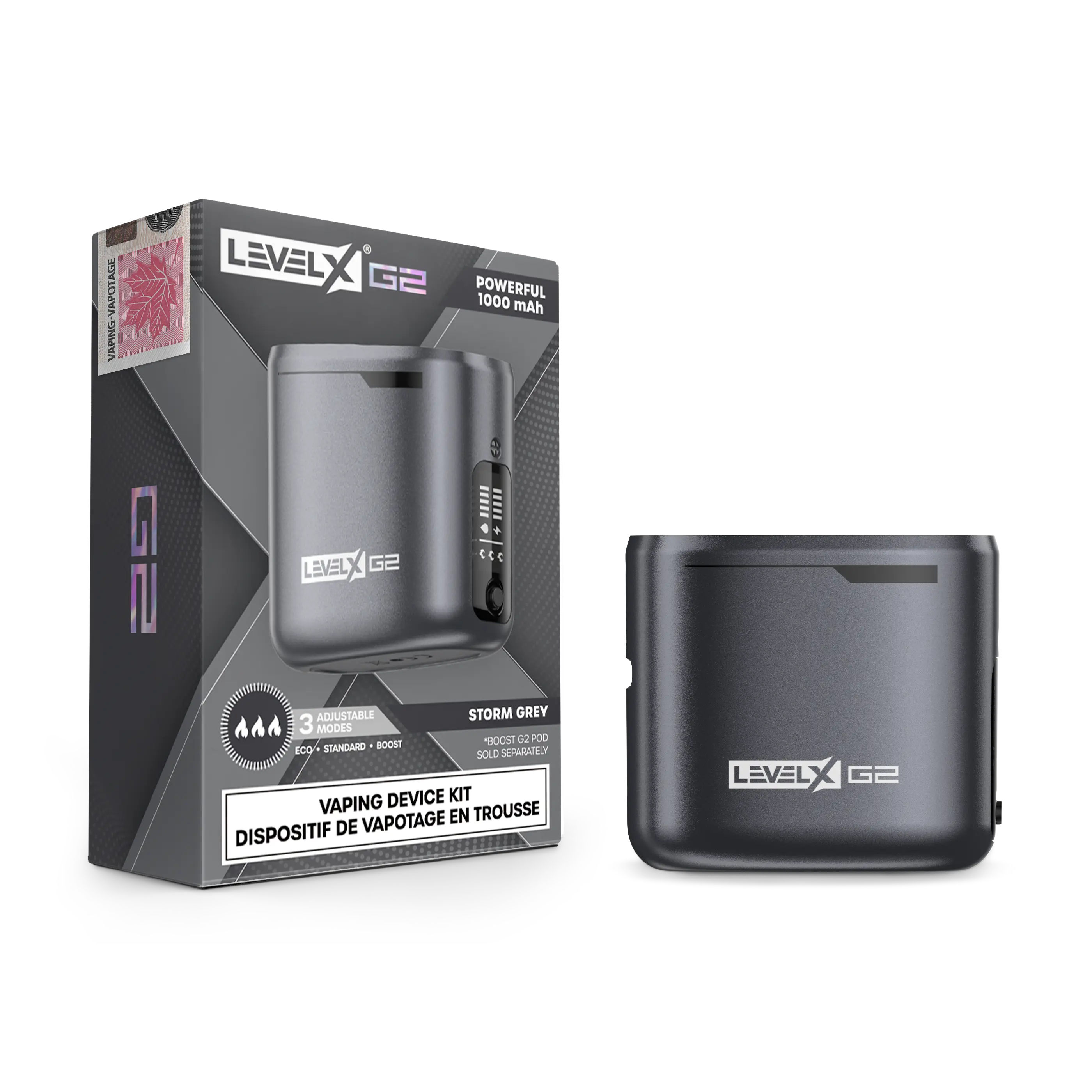 Level X Boost - G2 Base 1000 Device | Vape Cloud Canada - Image 5
