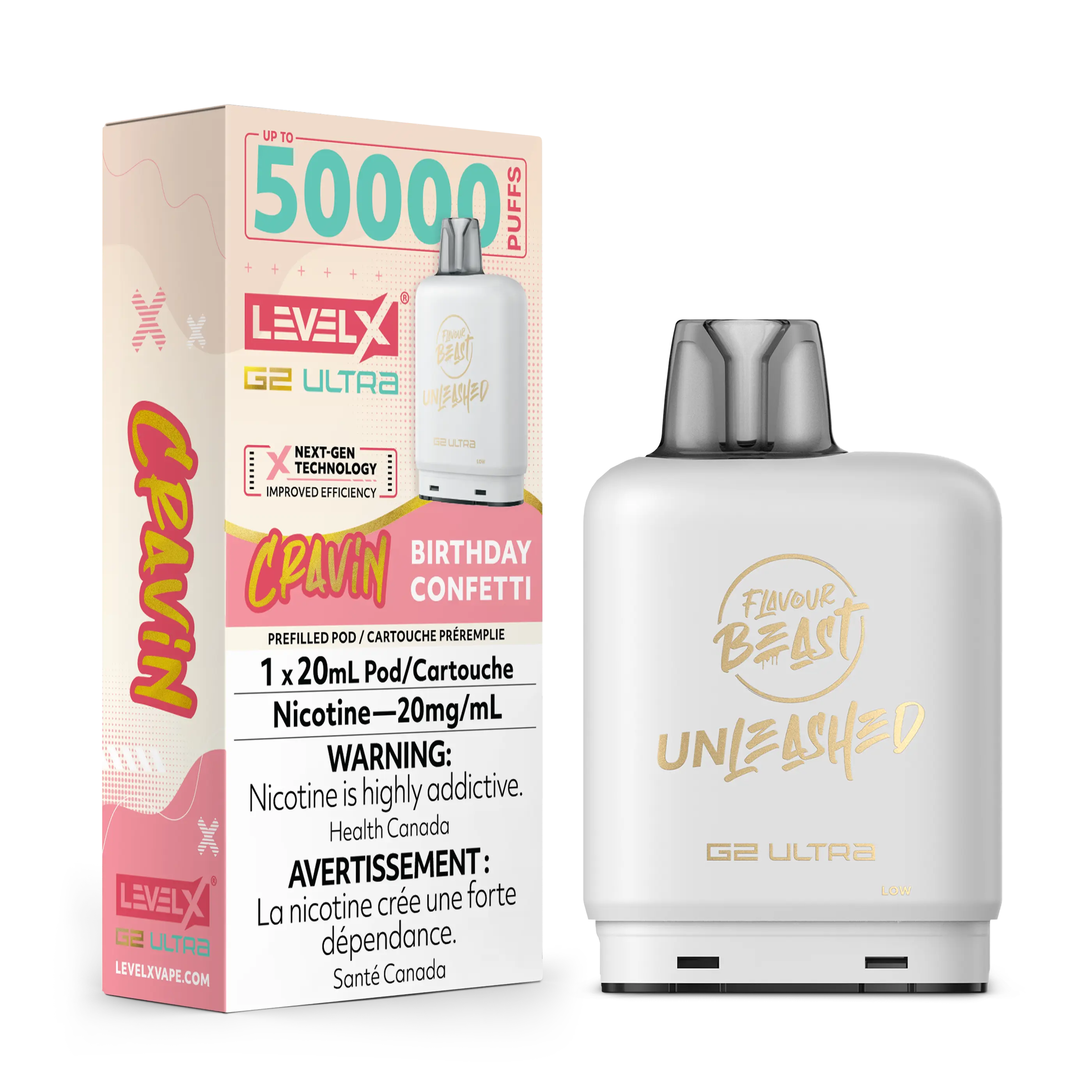 Level X G2 Ultra Flavour Beast Unleashed / Drip'n | Vape Cloud Canada - Image 5