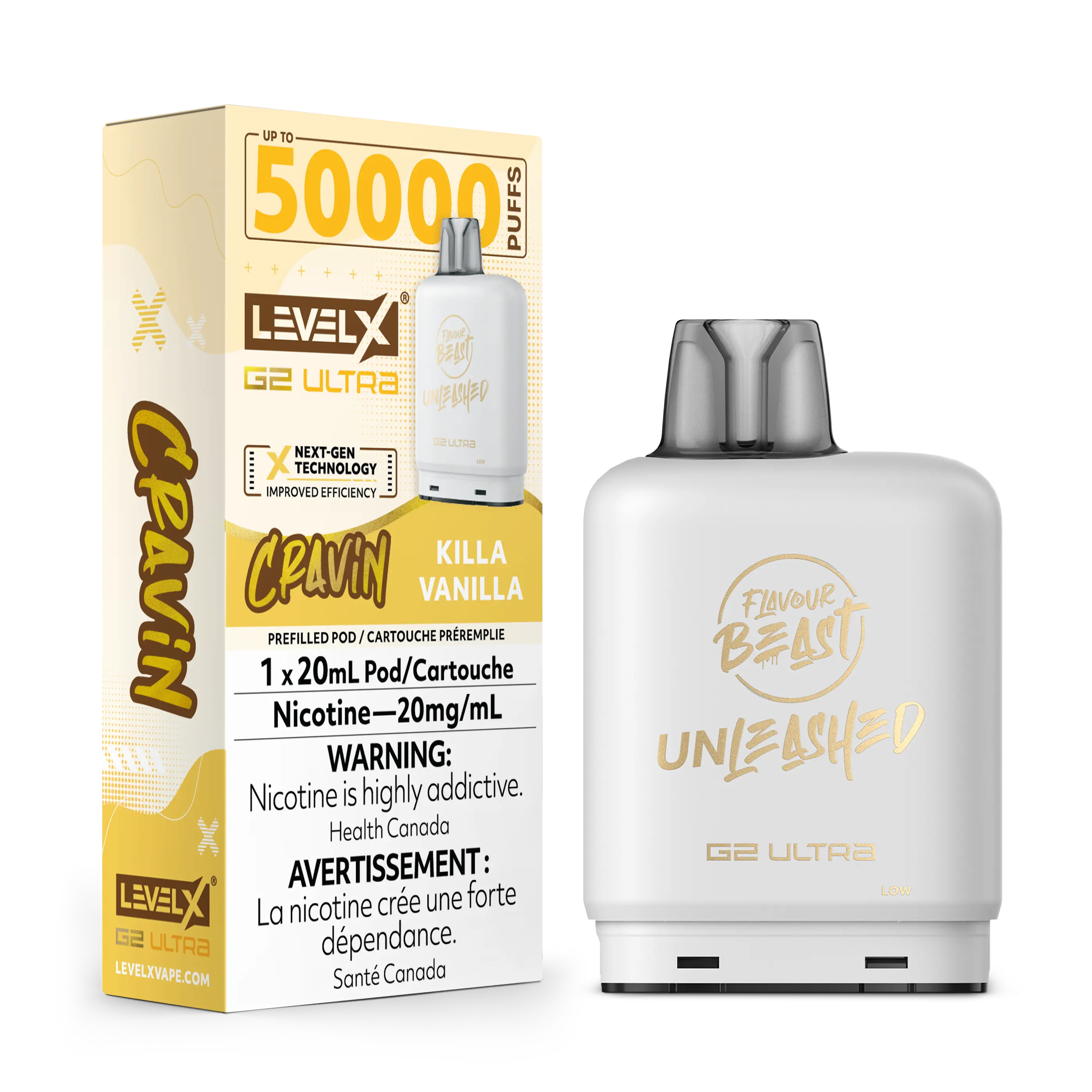 Level X G2 Ultra Flavour Beast Unleashed / Drip'n | Vape Cloud Canada - Image 7
