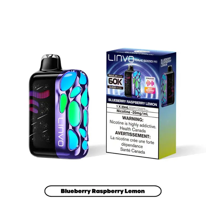 Linvo Rave 60K Pro Disposable | Vape Cloud Canada - Image 13