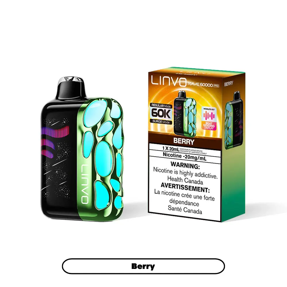 Linvo Rave 60K Pro Disposable | Vape Cloud Canada - Image 16