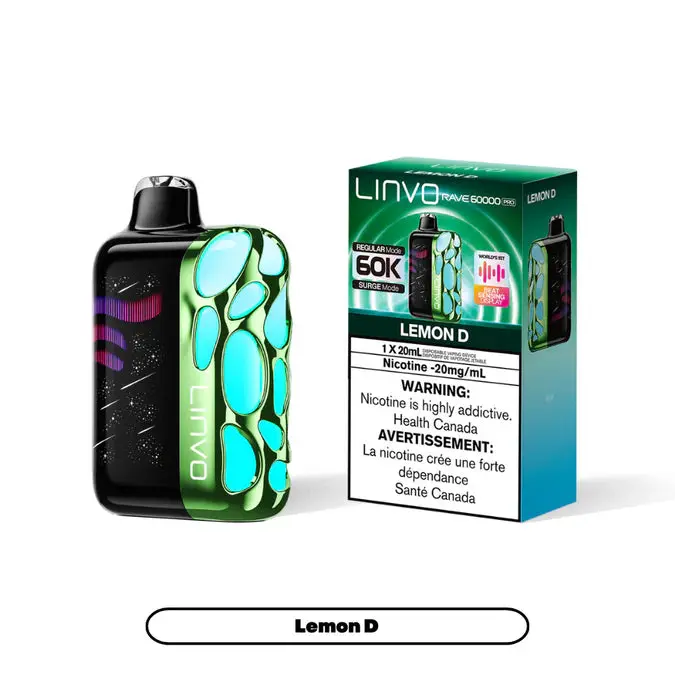 Linvo Rave 60K Pro Disposable | Vape Cloud Canada - Image 7