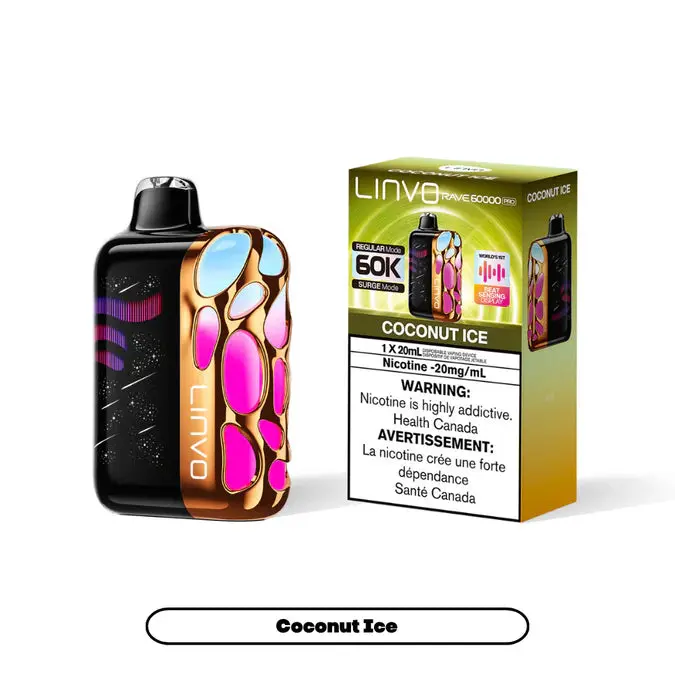 Linvo Rave 60K Pro Disposable | Vape Cloud Canada - Image 8
