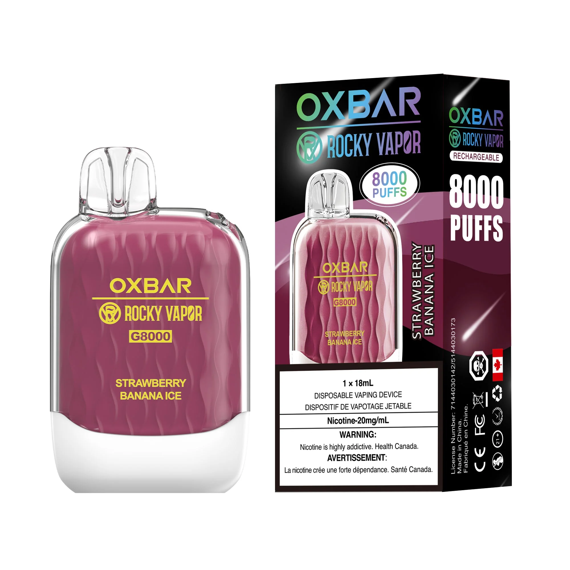 OxBar G8000 | Vape Cloud Canada - Image 14