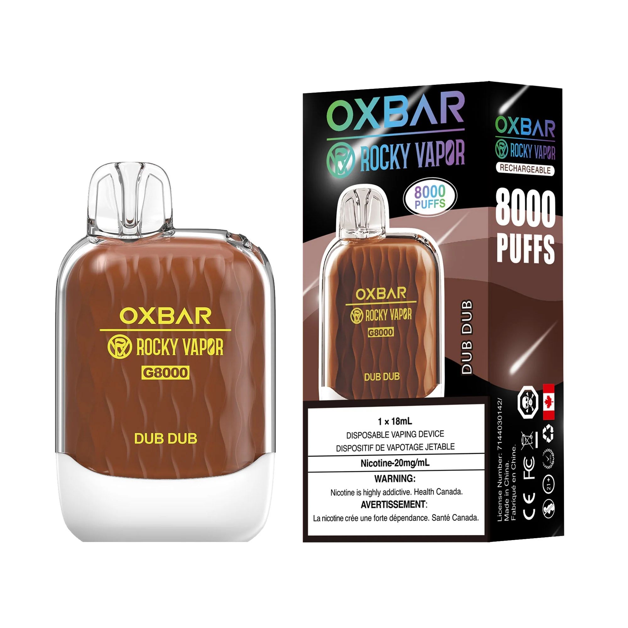 OxBar G8000 | Vape Cloud Canada - Image 4