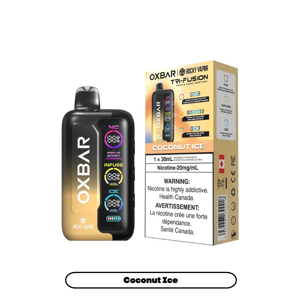 Rocky Vapor Oxbar Tri Fusion | Vape Cloud Canada - Image 3