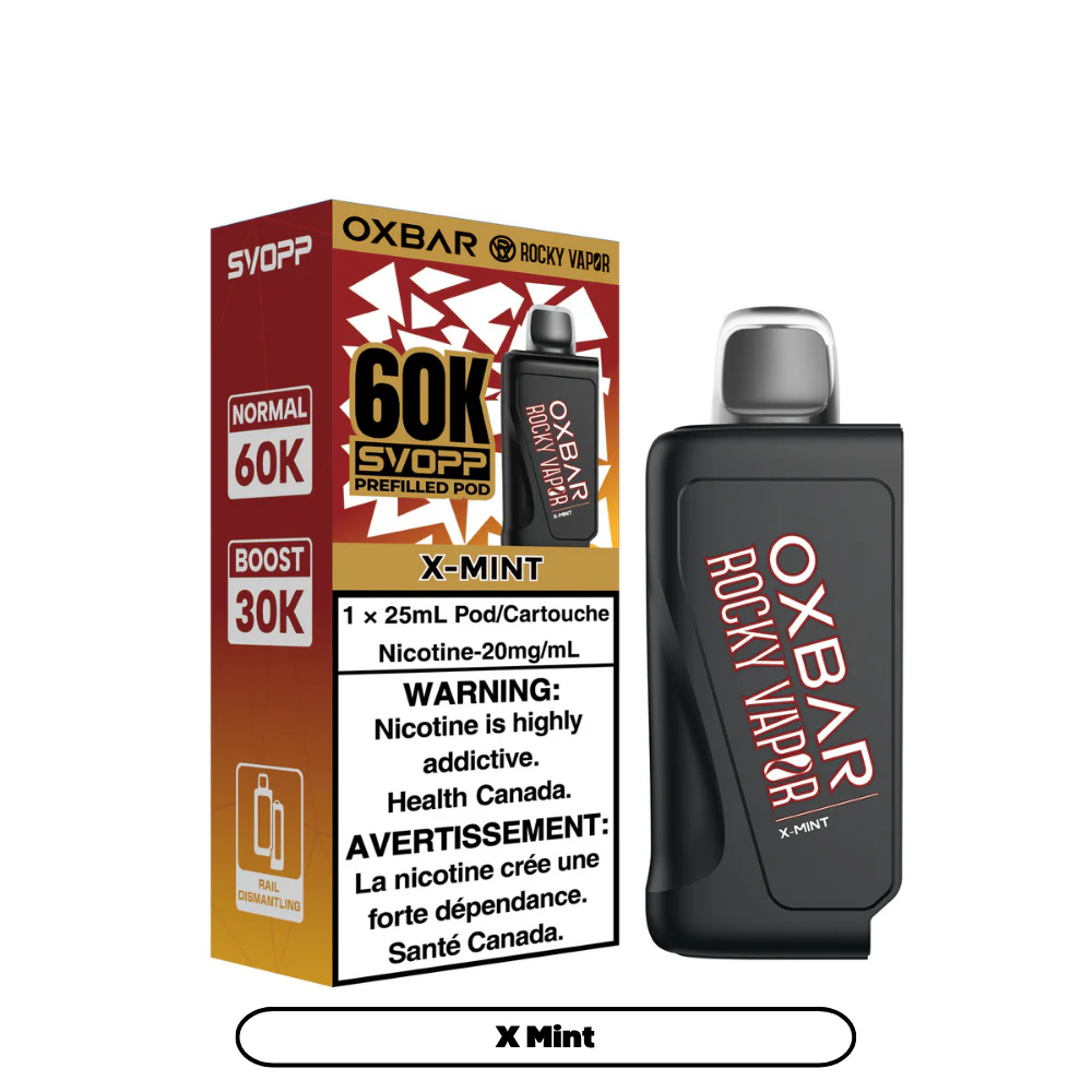 OxBar X Rocky Vapor - Svopp 60k | Vape Cloud Canada - Image 9
