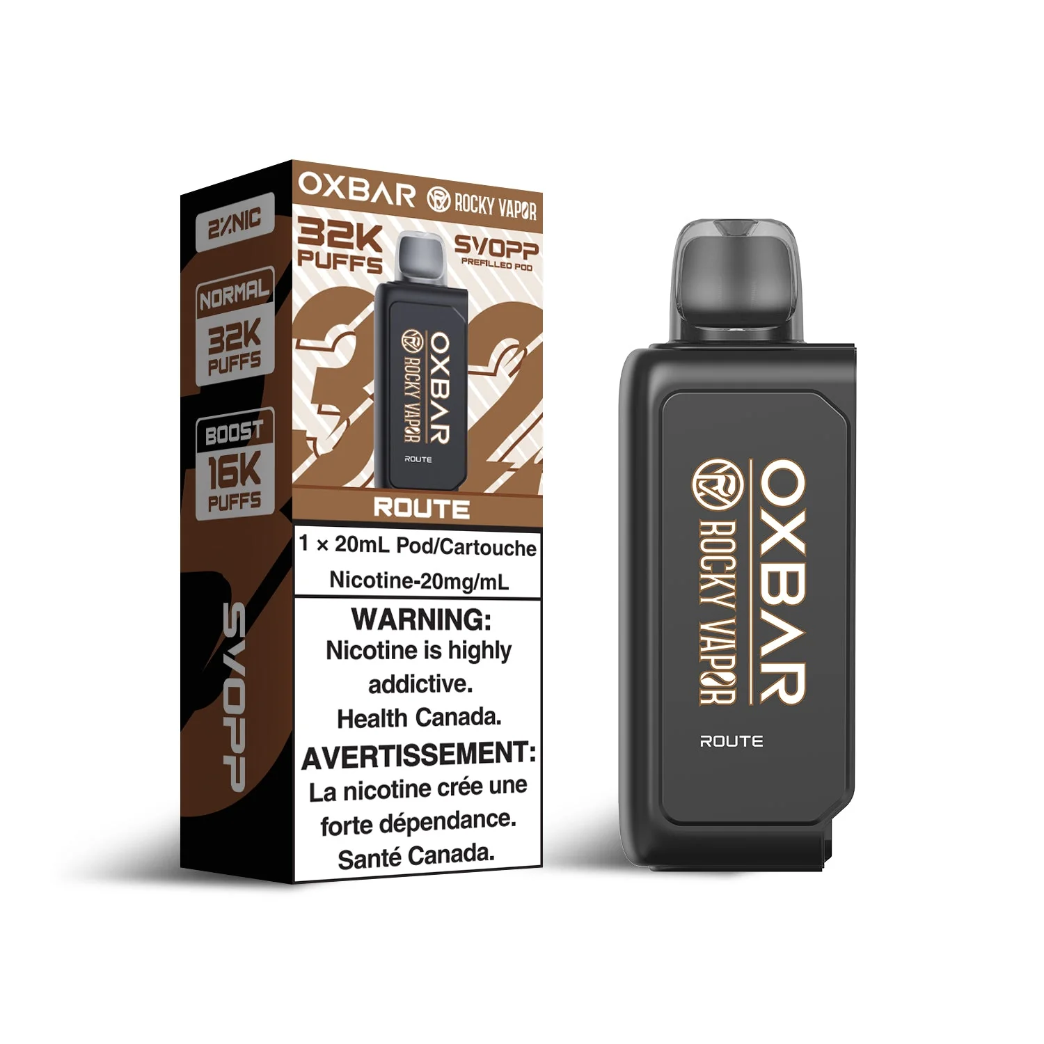 OxBar X Rocky Vapor - Svopp 32k | Vape Cloud Canada - Image 23
