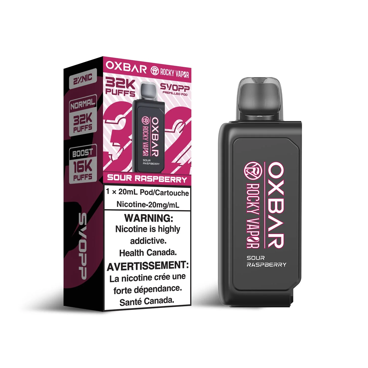 OxBar X Rocky Vapor - Svopp 32k | Vape Cloud Canada - Image 25