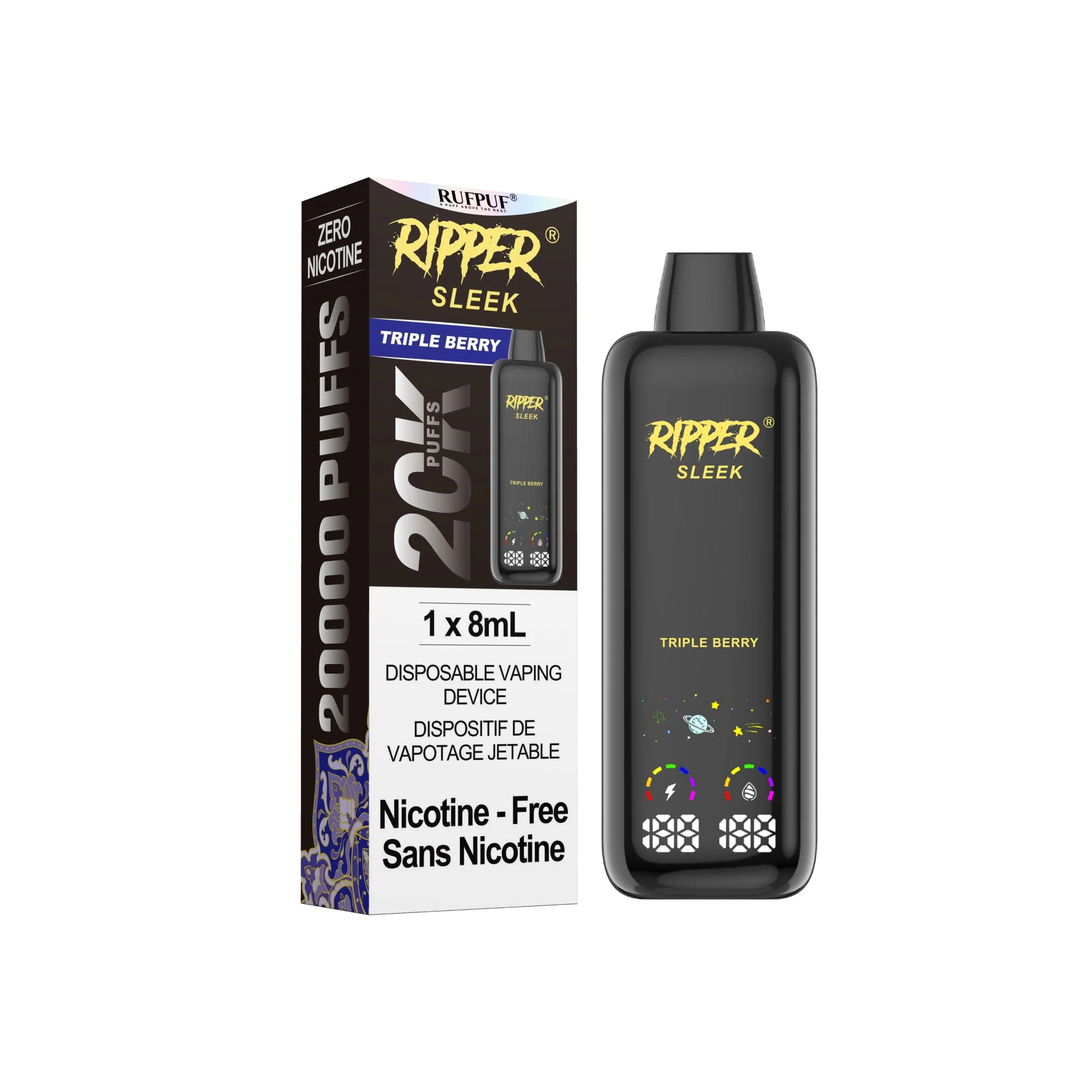 Ripper SLEEK (Zero Nic Available) | Vape Cloud Canada - Image 7