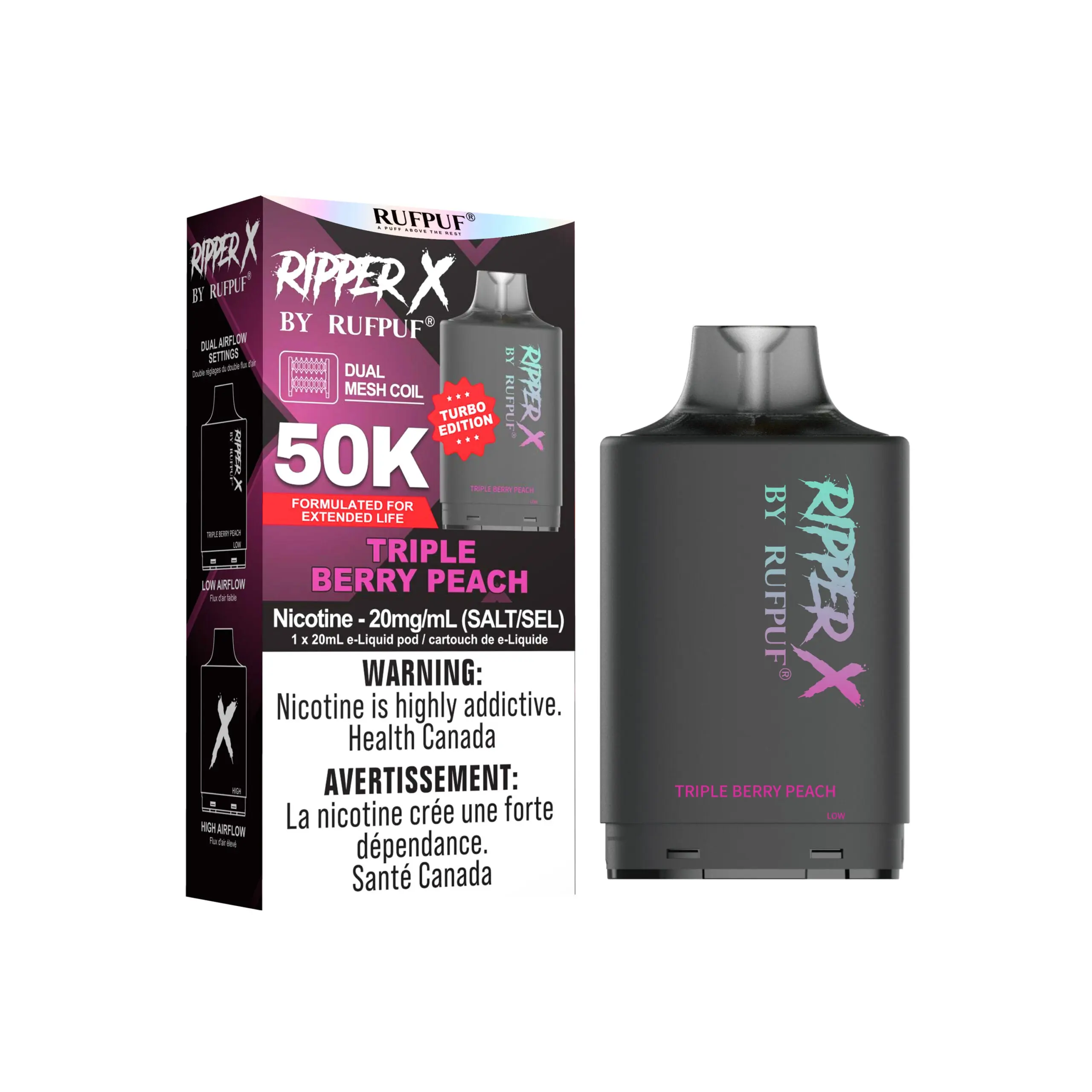 Ripper X 50k Pods | Vape Cloud Canada - Image 7