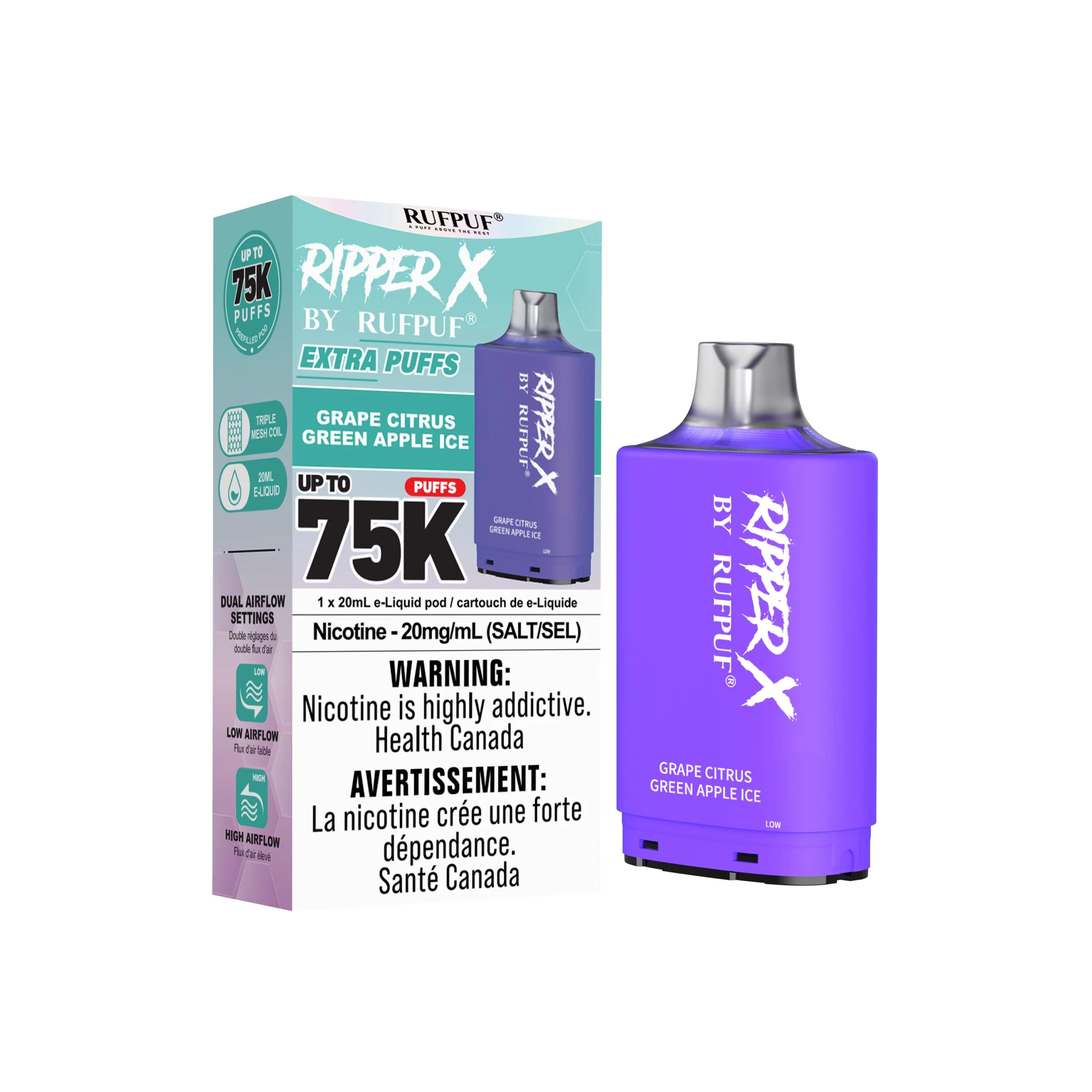 Ripper X 75k Pods | Vape Cloud Canada - Image 22
