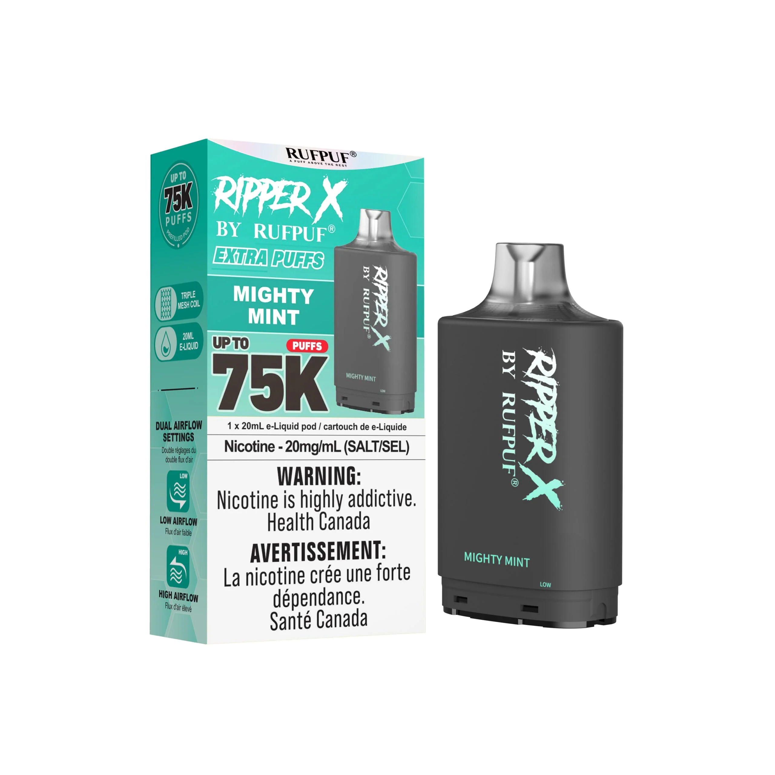 Ripper X 75k Pods | Vape Cloud Canada - Image 4