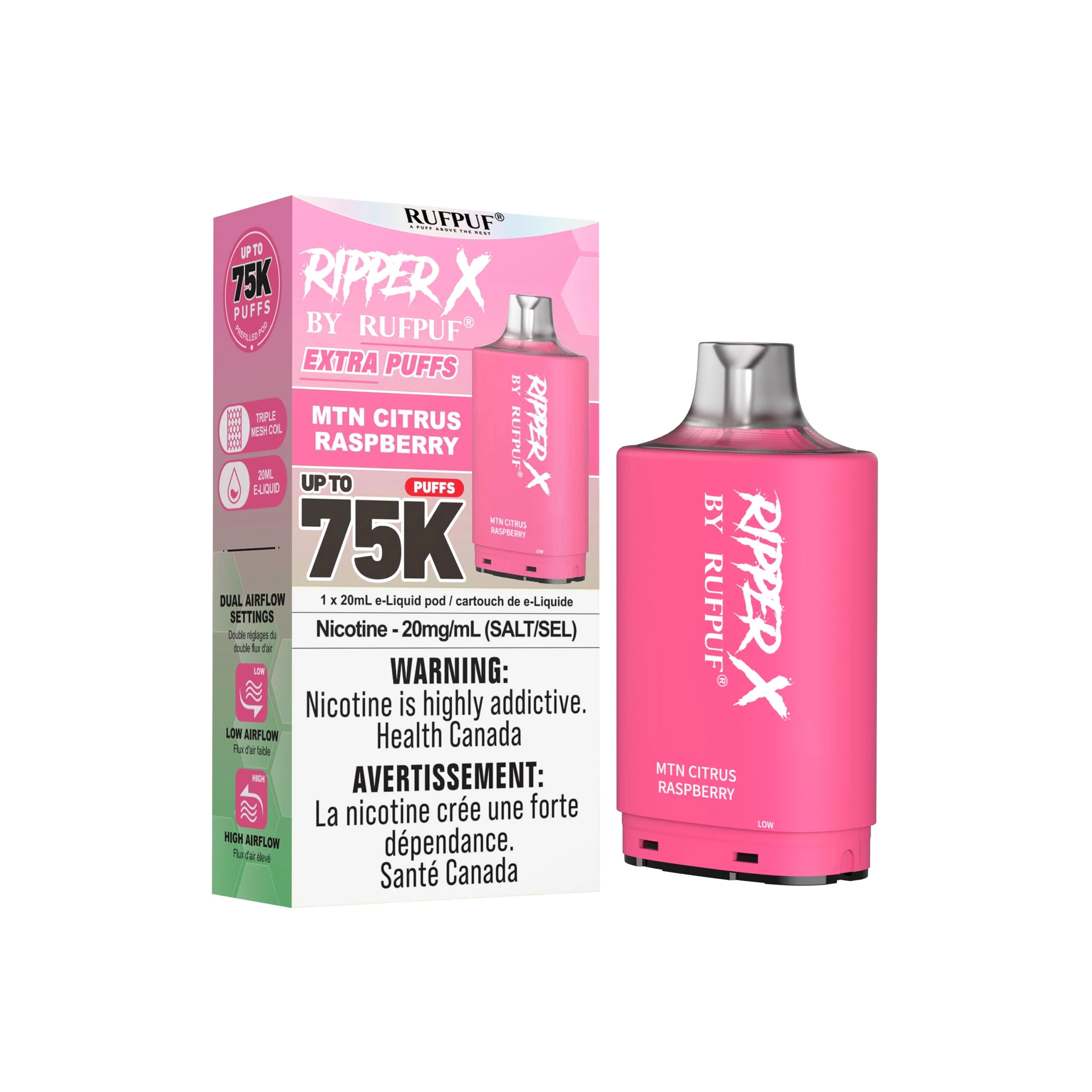 Ripper X 75k Pods | Vape Cloud Canada - Image 5