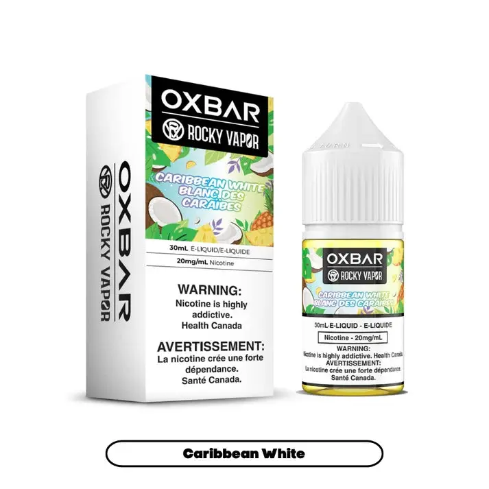 Rocky Vapor Oxbar E-liquids - Caribbean White | Vape Cloud Canada