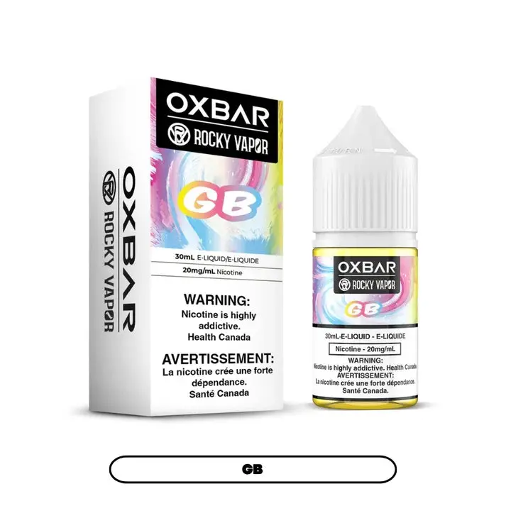 Rocky Vapor Oxbar E-liquids - GB | Vape Cloud Canada