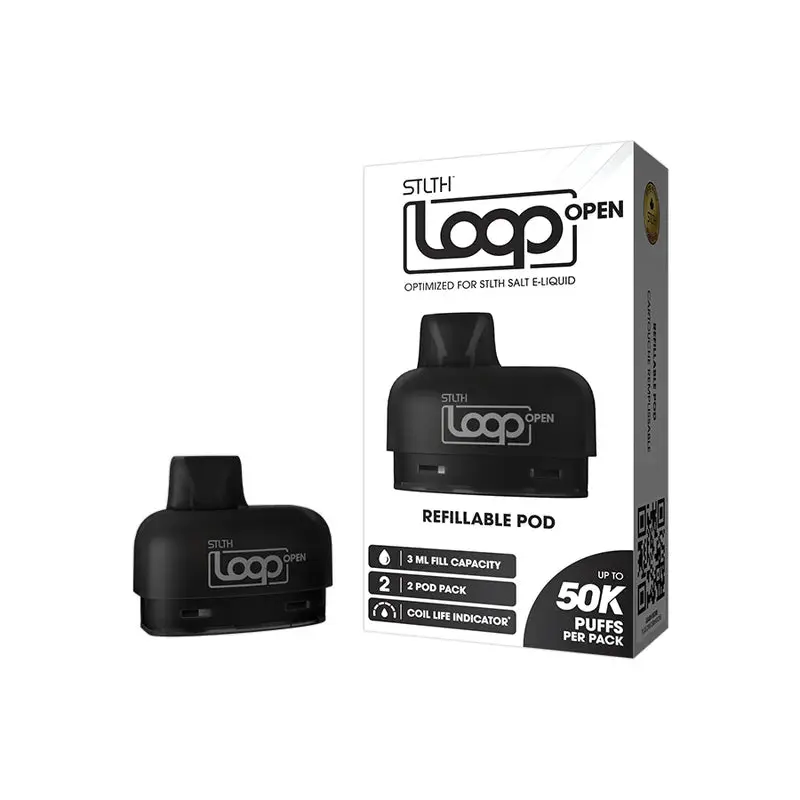 STLTH Loop Open Pod (Refillable Pod) | Vape Cloud Canada