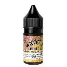 Twelve Monkeys Nic Salt - Shoku (30mL) | Vape Cloud Canada