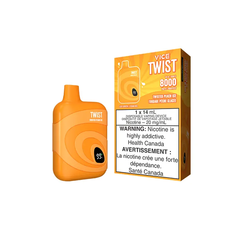 Vice Twist - Twisted Peach Ice | Vape Cloud Canada